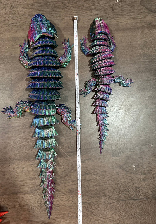Flexible articulated Armadillo Lizard