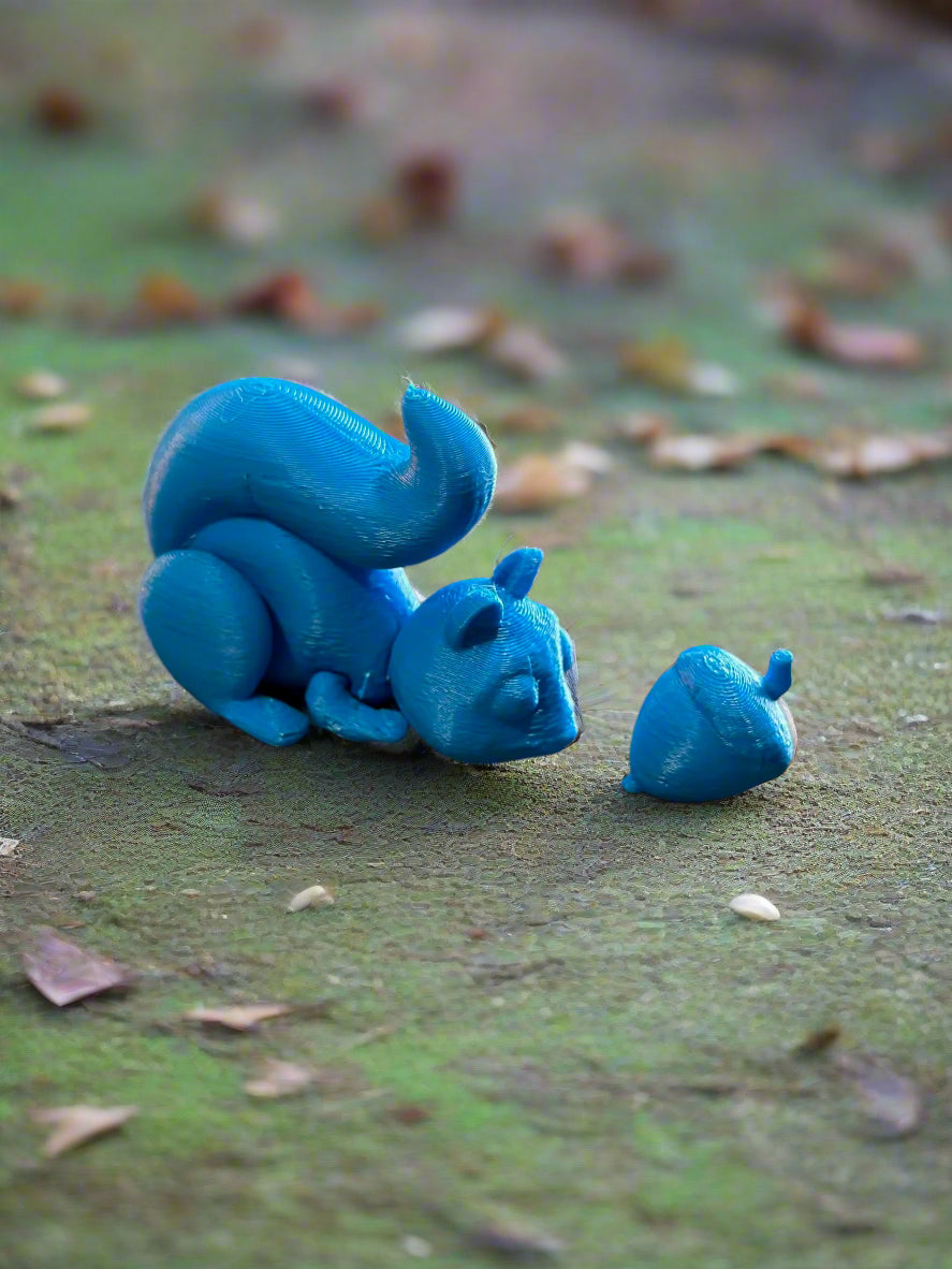Squirrel with nut