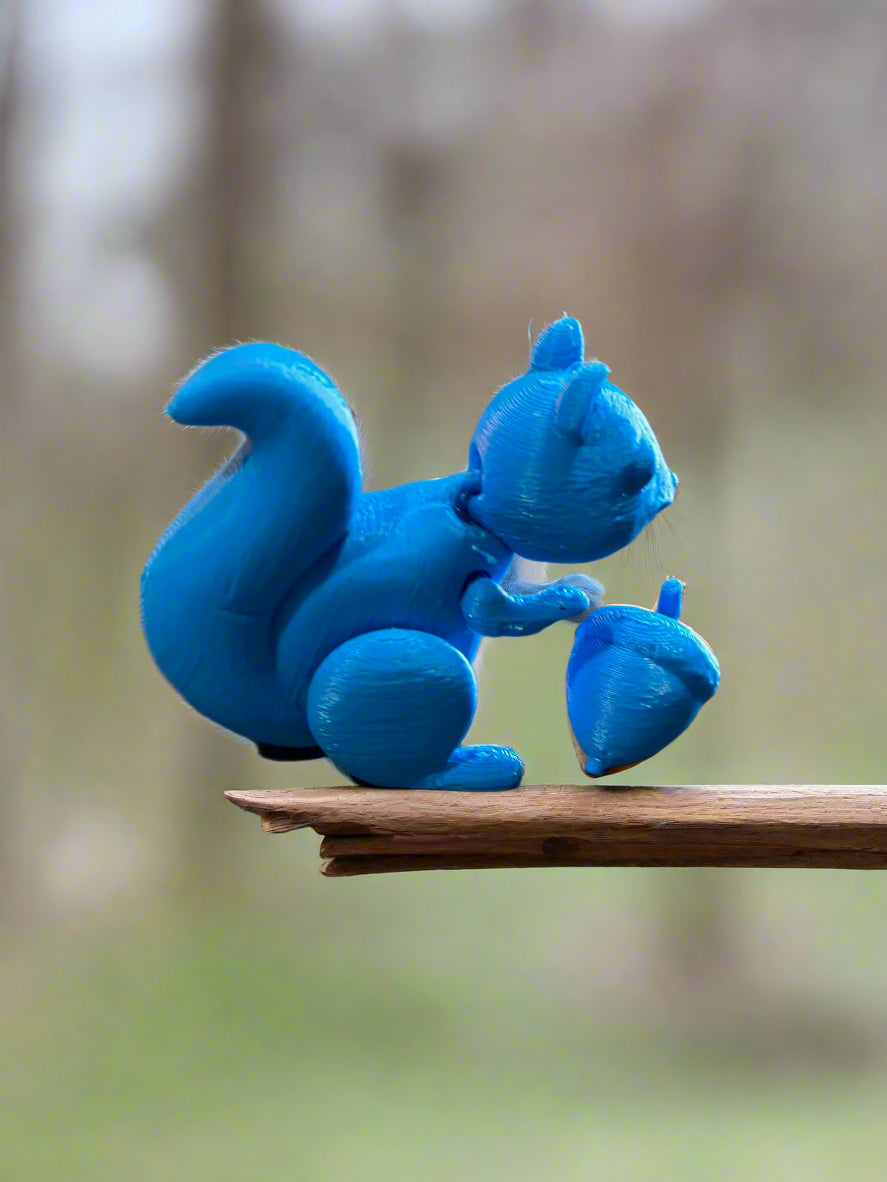 Squirrel with nut