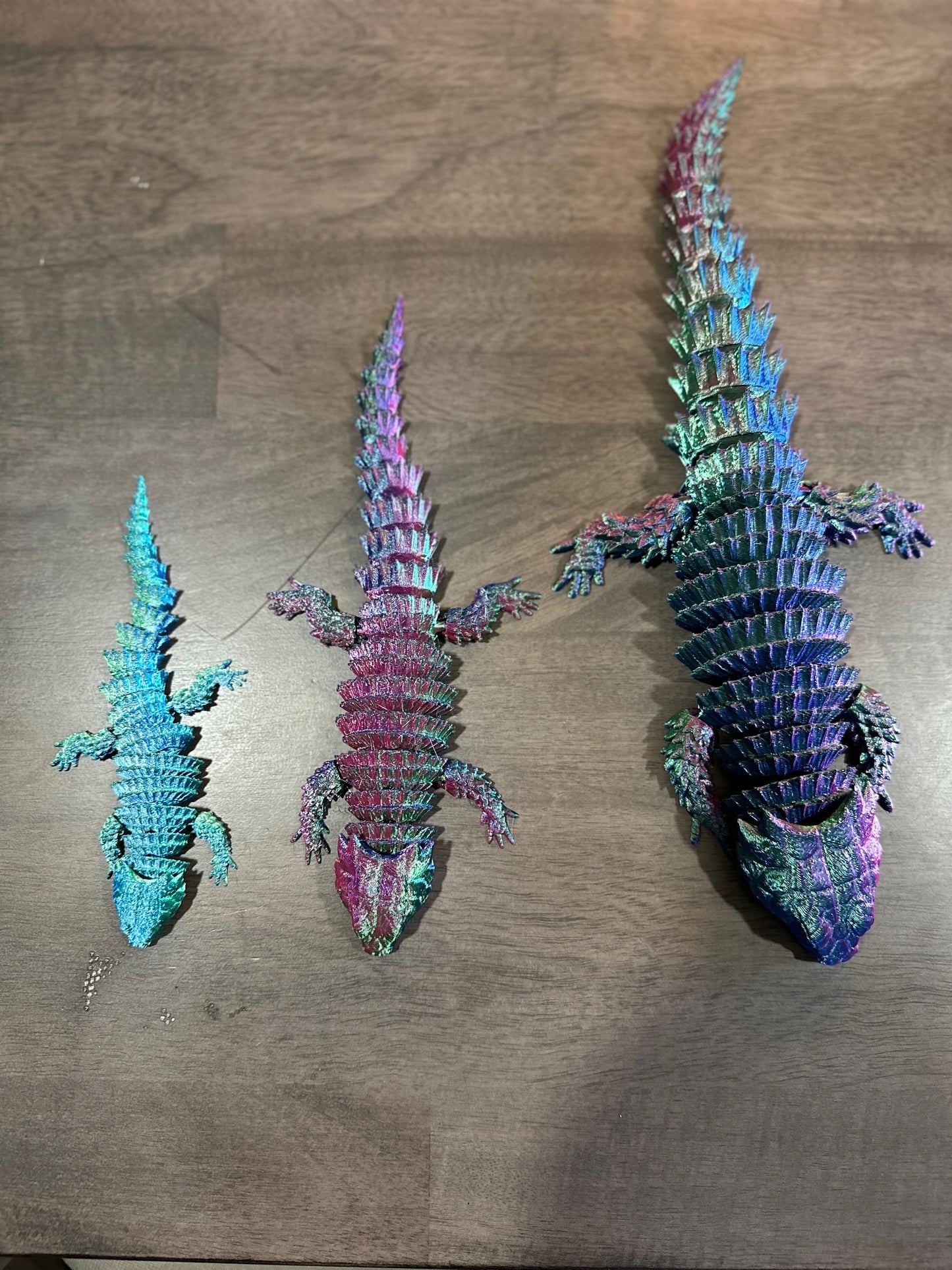 Flexible articulated Armadillo Lizard